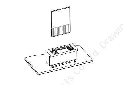 無鎖扣立貼0.5mm Pitch H4.0 